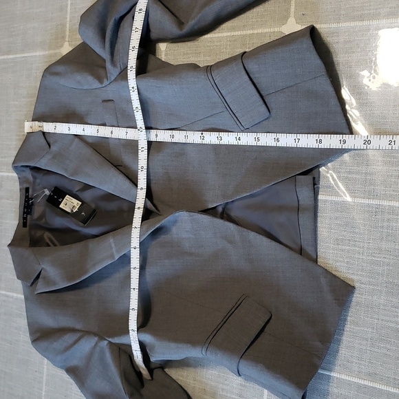 NWT Theory Gratian Blazer, Color Light Heather, Size 2 - Picture 10 of 15